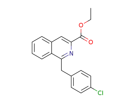 ethyl 1-(4-chlorobenzyl)isoquinoline-3-carboxylate