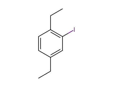 Molecular Structure of 1369920-85-3 (2,5-diethyl-1-iodobenzene)