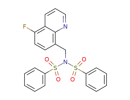N-((5-fluoroquinolin-8-yl)methyl)-N-(phenylsulfonyl)benzenesulfonamide