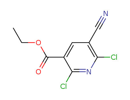 ethyl 2,6-dichloro-5-cyanopyridine-3-carboxylate