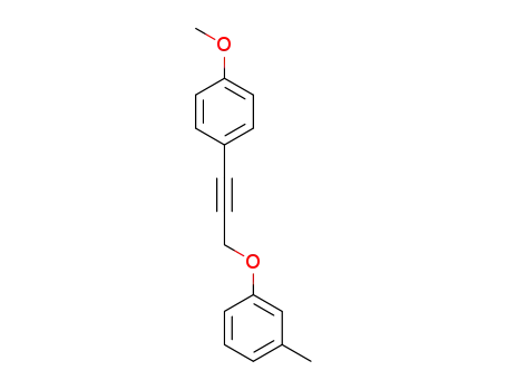 3-methyl-O-(3-(4-methoxyphenyl)prop-2-ynyl)phenol