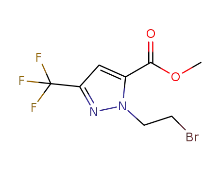 methyl 1-(2-bromoethyl)-3-(trifluoromethyl)-1H-pyrazole-5-carboxylate