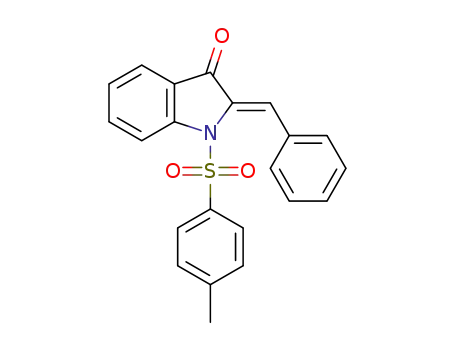 (Z)-2-benzylidene-1-tosylindolin-3-one