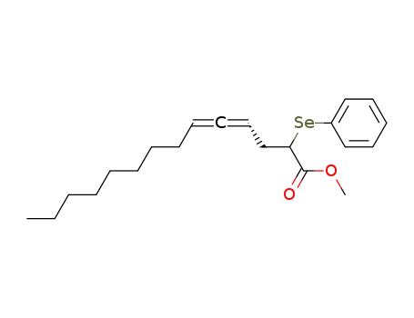 4,5-Tetradecadienoic acid, 2-(phenylseleno)-, methyl ester