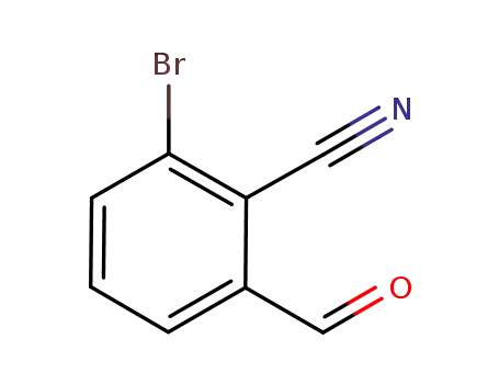 Molecular Structure of 77532-87-7 (2-BROMO-6-METHYLBENZONITRILE)