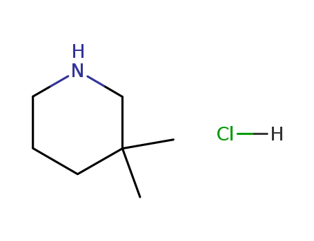 Piperidine,3,3-dimethyl-, hydrochloride (1:1)