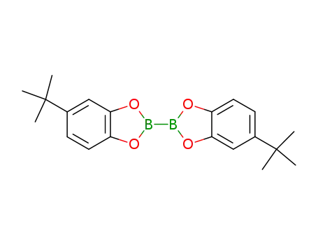 Molecular Structure of 158780-80-4 (2,2'-Bi-1,3,2-benzodioxaborole, 5,5'-bis(1,1-dimethylethyl)-)