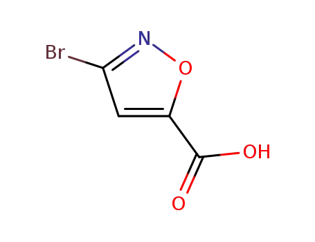 Molecular Structure of 6567-35-7 (3-BROMOISOXAZOLE-5-CARBOXYLIC ACID)