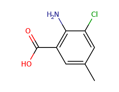 2-Amino-3-chloro-5-methylbenzoic acid