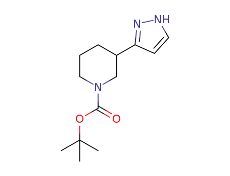 Tert-butyl 3-(1H-pyrazol-3-yl)piperidine-1-carboxylate