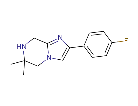 C<sub>14</sub>H<sub>16</sub>FN<sub>3</sub>