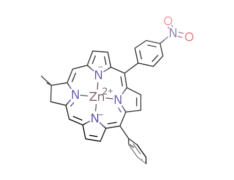 C<sub>34</sub>H<sub>25</sub>N<sub>5</sub>O<sub>2</sub>Zn
