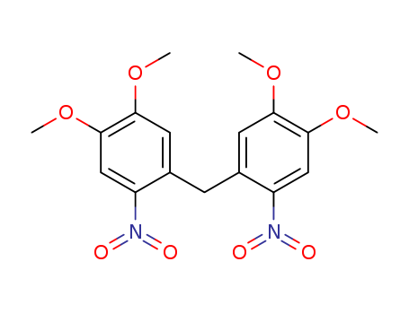 Benzene,1,1'-methylenebis[4,5-dimethoxy-2-nitro- cas  22943-98-2