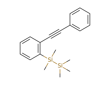 1,1,1,2,2-pentamethyl-2-[2-(2-phenylethynyl)phenyl]disilane