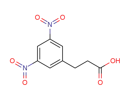 Molecular Structure of 42287-92-3 (3-(3,5-DINITROPHENYL)PROPIONIC ACID)