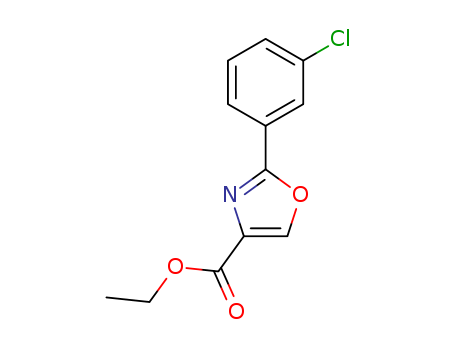 2-(3-CHLORO-PHENYL)-OXAZOLE-4-CARBOXYLIC ACID ETHYL ESTER