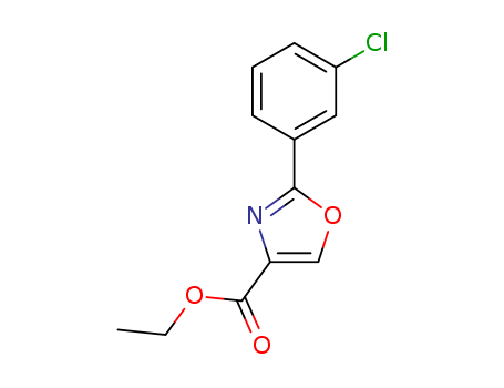 Ethyl 2-(3-chlorophenyl)oxazole-4-carboxylate