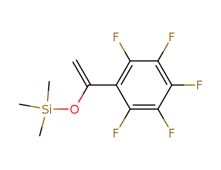 Silane, trimethyl[[1-(pentafluorophenyl)ethenyl]oxy]-