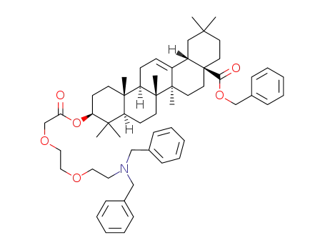3β-{2-[2-(2-dibenzylamino)ethoxy]ethoxy}acetoxyolean-12-en-28-oic acid