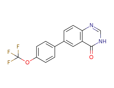 6-(4-(trifluoromethoxy)phenyl)quinazolin-4(3H)-one