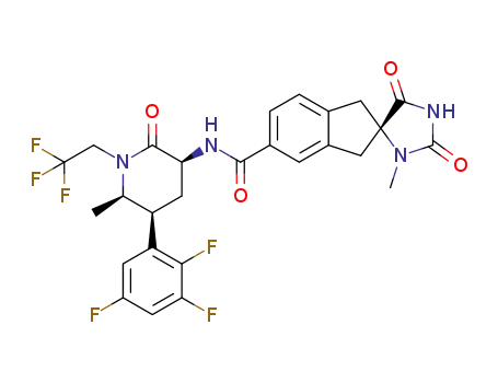 C<sub>27</sub>H<sub>24</sub>F<sub>6</sub>N<sub>4</sub>O<sub>4</sub>