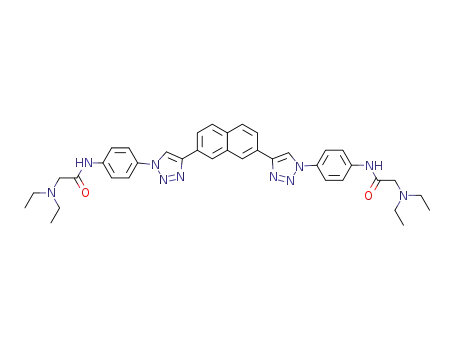 Molecular Structure of 1400645-95-5 (C<sub>38</sub>H<sub>42</sub>N<sub>10</sub>O<sub>2</sub>)