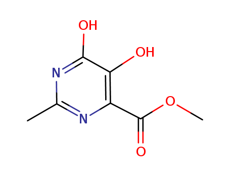 5,6-Dihydroxy-2-methyl-pyrimidine-4-carboxylic acid methyl ester