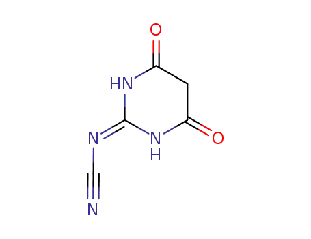Molecular Structure of 55067-10-2 (2-Cyanoamino-4,6-dihydroxypyrimidine)