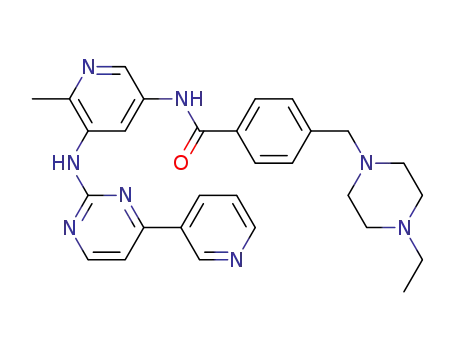 4-((4-ethylpiperazin-1-yl)methyl)-N-(6-methyl-5-(4-(pyridin-3-yl)pyrimidin-2-ylamino)pyridin-3-yl)benzamide