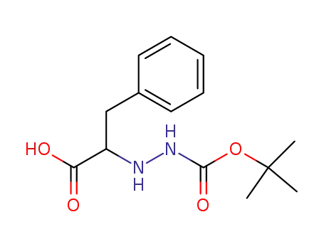 Molecular Structure of 14381-08-9 (Hydrazinecarboxylic acid, 2-(1-carboxy-2-phenylethyl)-,
1-(1,1-dimethylethyl) ester)
