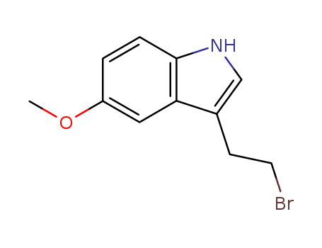 1H-Indole, 3-(2-bromoethyl)-5-methoxy-