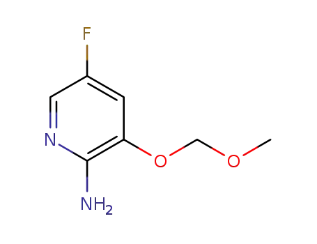 5-fluoro-3-(methoxymethoxy)pyridine-2-amine