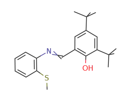 Phenol,
2,4-bis(1,1-dimethylethyl)-6-[[[2-(methylthio)phenyl]imino]methyl]-