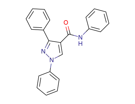 N,1,3-triphenyl-1H-pyrazole-4-carboxamide