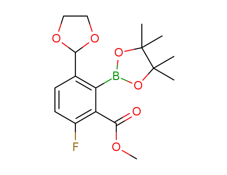 C<sub>17</sub>H<sub>22</sub>BFO<sub>6</sub>