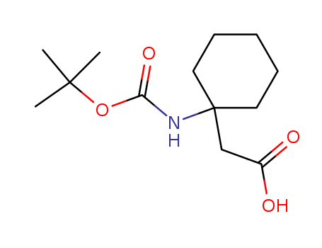 Cyclohexaneacetic acid,1-[[(1,1-dimethylethoxy)carbonyl]amino]-