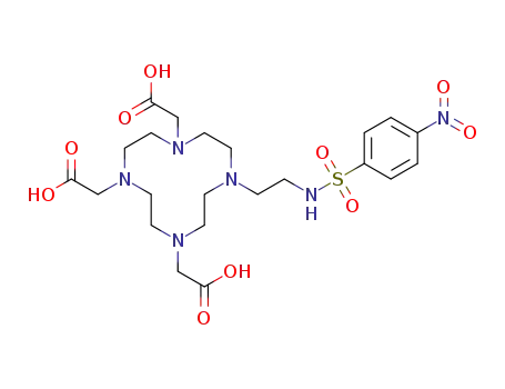 1-[2-(4-nitrophenylsulfonylamino)ethyl]-4,7,10-tris(carboxymethyl)-1,4,7,10-tetraazacyclododecane