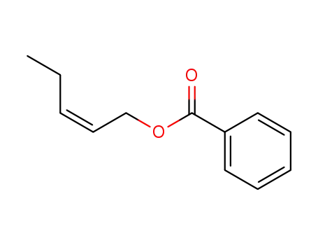Molecular Structure of 65466-10-6 ((Z)-pent-2-en-1-yl benzoate)