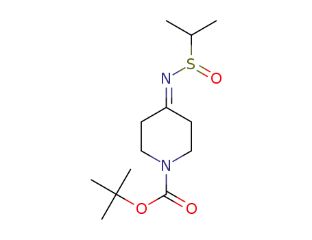 N-(N-Boc-4-piperidylidene)isopropanesulfinamide