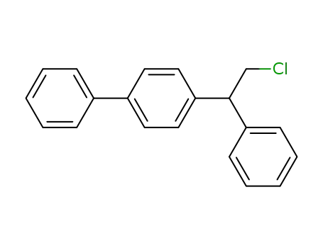 Molecular Structure of 40231-64-9 (4-(2-chloro-1-phenylethyl)biphenyl)