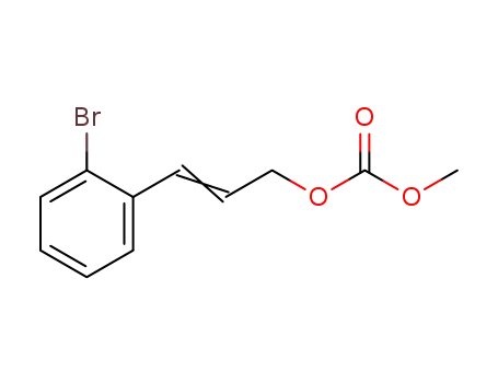 Molecular Structure of 1186634-65-0 (2-bromocinnamyl methyl carbonate)