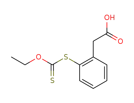 2-(2-(ethoxycarbonothioylthio)phenyl)acetic acid