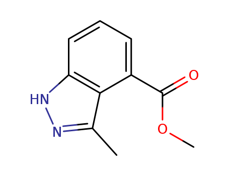 1H-Indazole-4-carboxylic acid, 3-methyl-, methyl ester