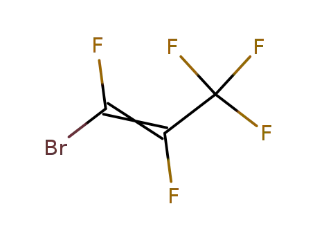 Molecular Structure of 53692-47-0 (1-Bromopentafluoropropene)