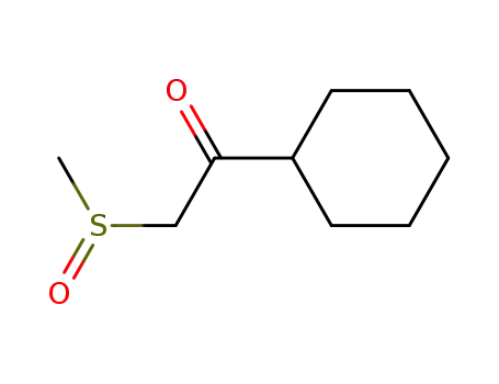 1-シクロヘキシル-2-(メチルスルフィニル)エタノン