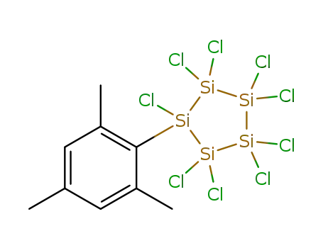 nonachloromesitylcyclopentasilane