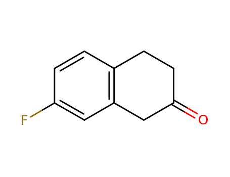 Molecular Structure of 29419-15-6 (5-Fluoro-2-tetralone)