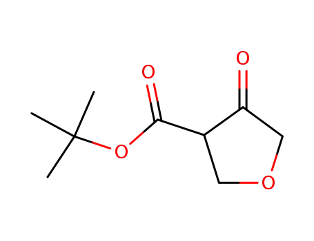 Molecular Structure of 797038-32-5 (4-Oxo-Tetrahydro-Furan-3-Carboxylic Acid Tert-Butyl Ester)