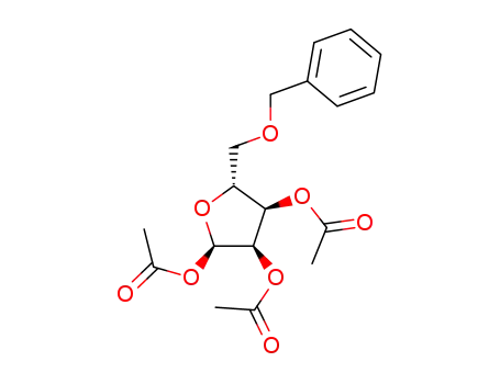 5-O-benzyl-1,2,3-tri-O-acetyl-α-D-ribofuranoside