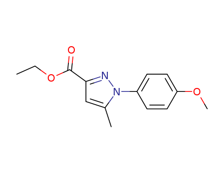 1-(4-METHOXY-PHENYL)-5-METHYL-1H-PYRAZOLE-3-CARBOXYLIC ACID ETHYL ESTER
